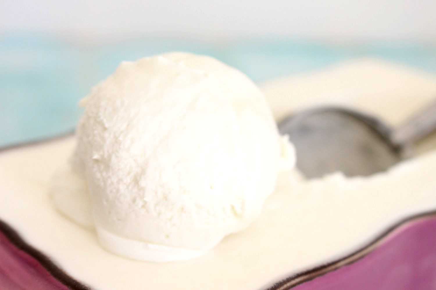 Foto de la receta de helado de nata cremoso