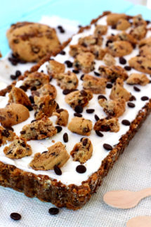 Foto de la receta de tarta de queso y galletas chips ahoy