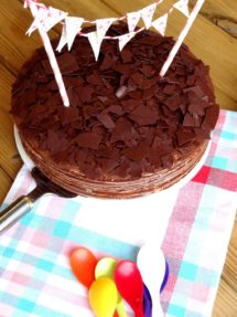 Foto de la receta de tarta huesitos con Nutella