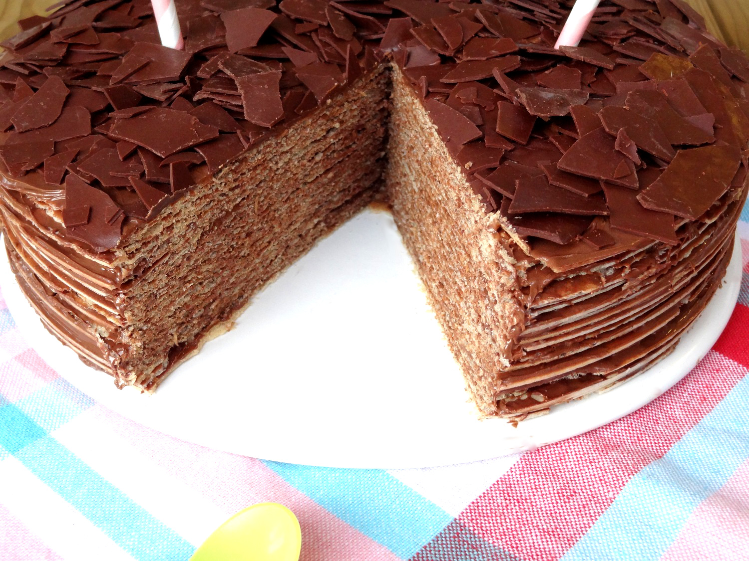 Foto de la receta de tarta huesitos con Nutella