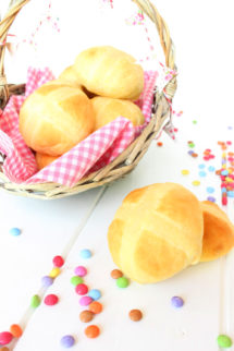 Foto de la receta de panecillos de Pascua