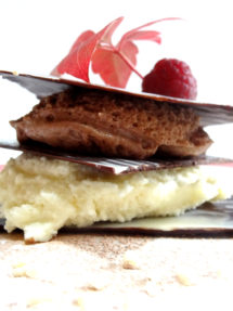 Foto de la receta de milhojas de chocolate