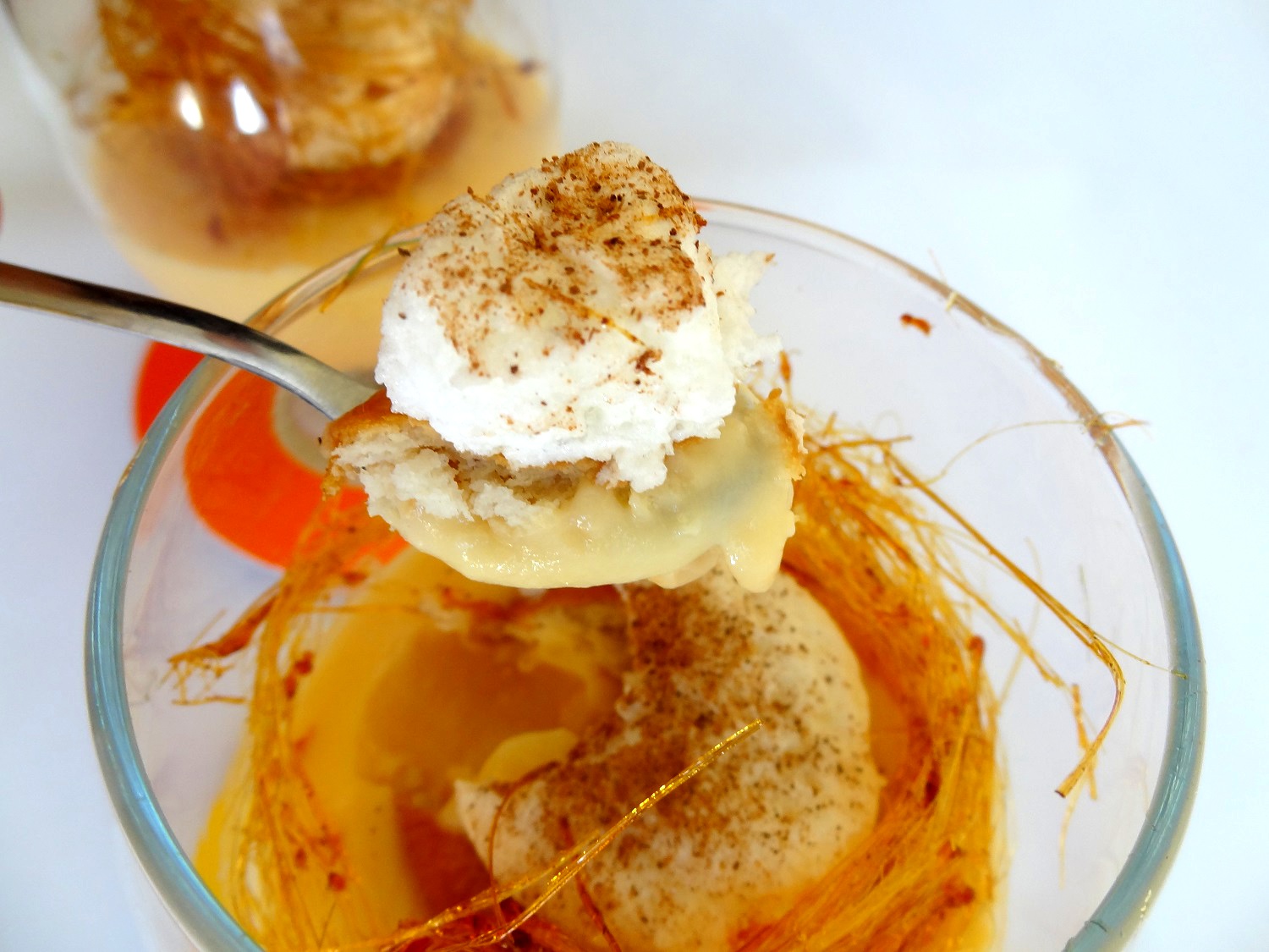 Foto de la receta de huevos a la nieve