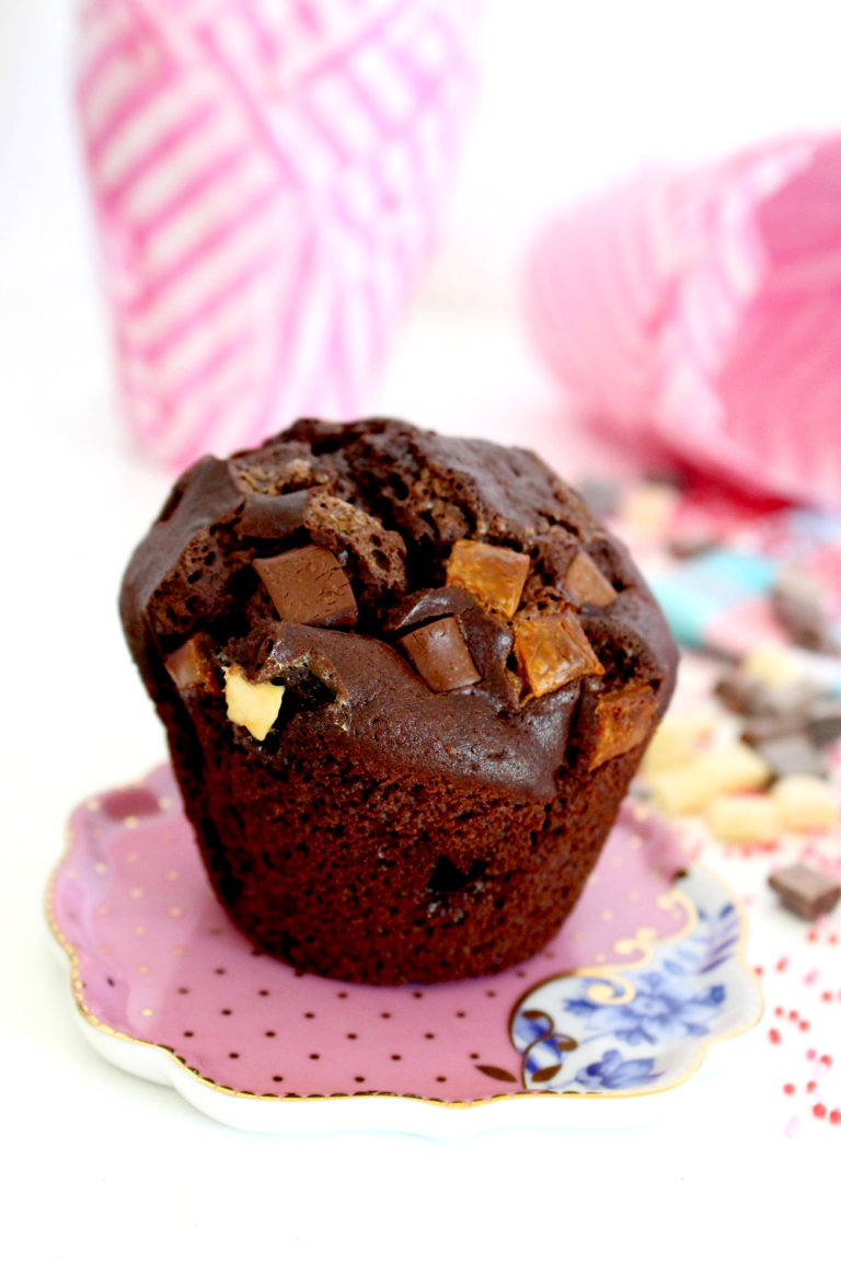 Foto de la receta de muffins de chocolate