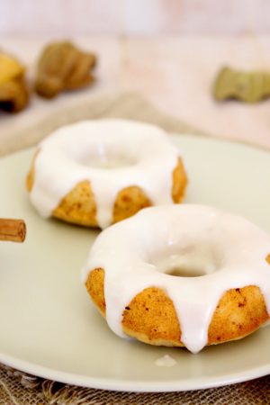 Foto de la receta de donuts de manzana y canela