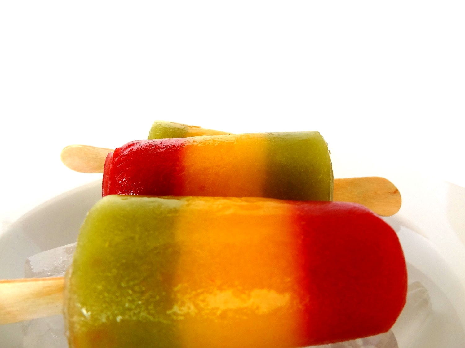 Foto de la receta de helado natural de frutas