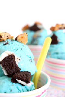 Foto de la receta helado monstruo de las galletas