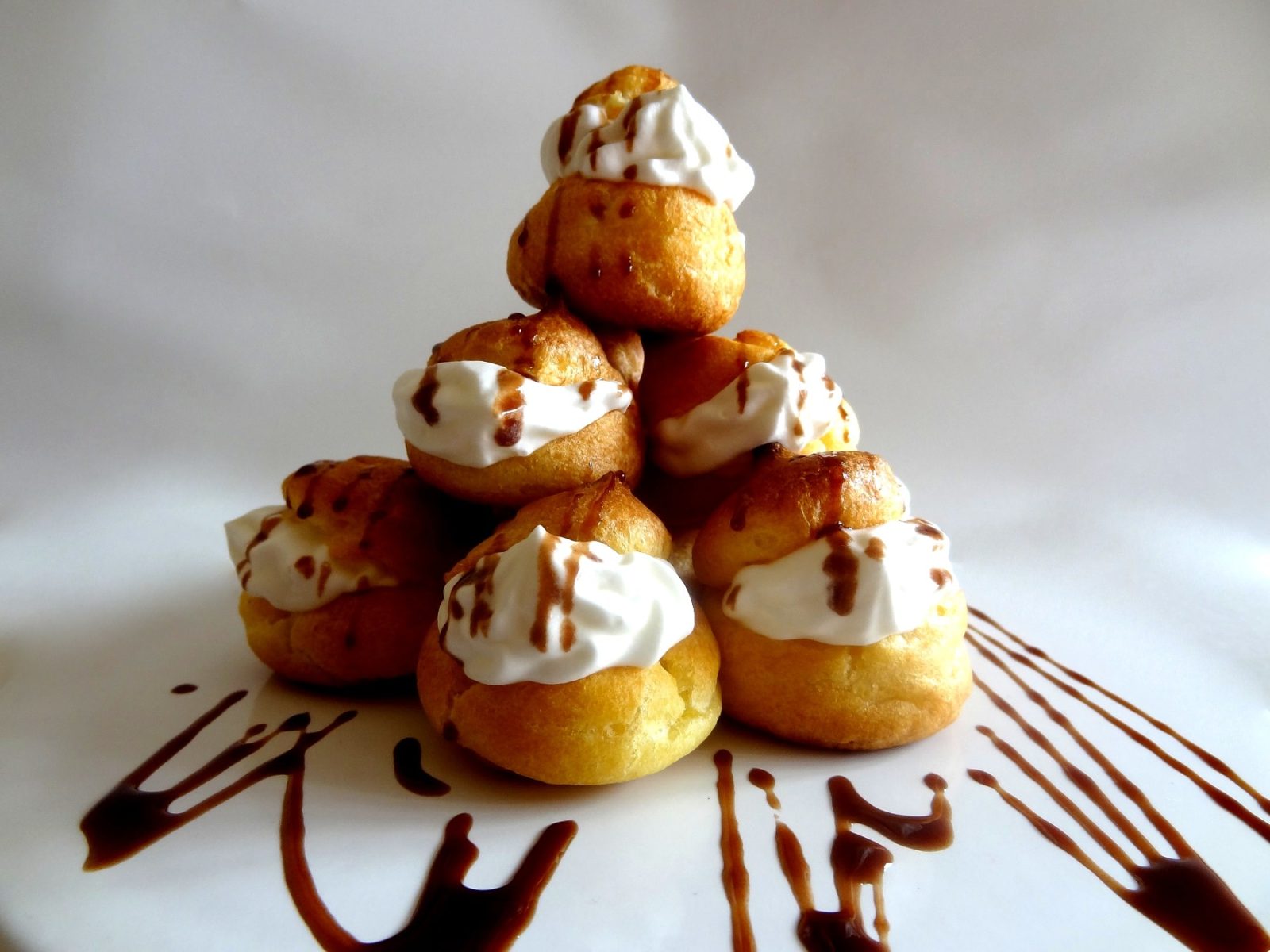 Foto de la receta de profiteroles caseros